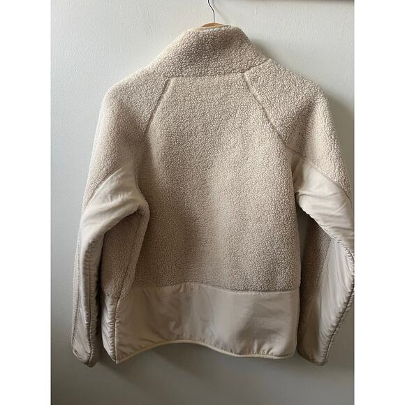 Sage Collective faux shearling city cropped jacket women's size small - Picture 5 of 5